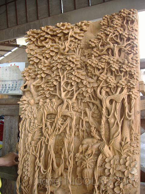 DSCF1600.JPG - CHIANG MAI: artisanat sur bois