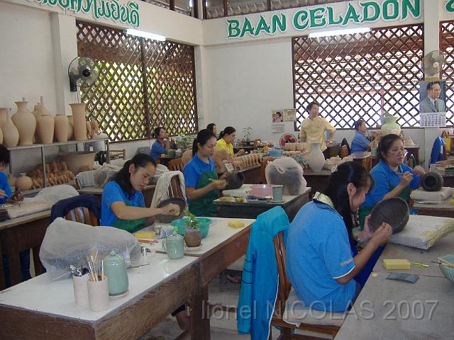 DSCF1602.JPG - CHIANG MAI: fabrique de céramique